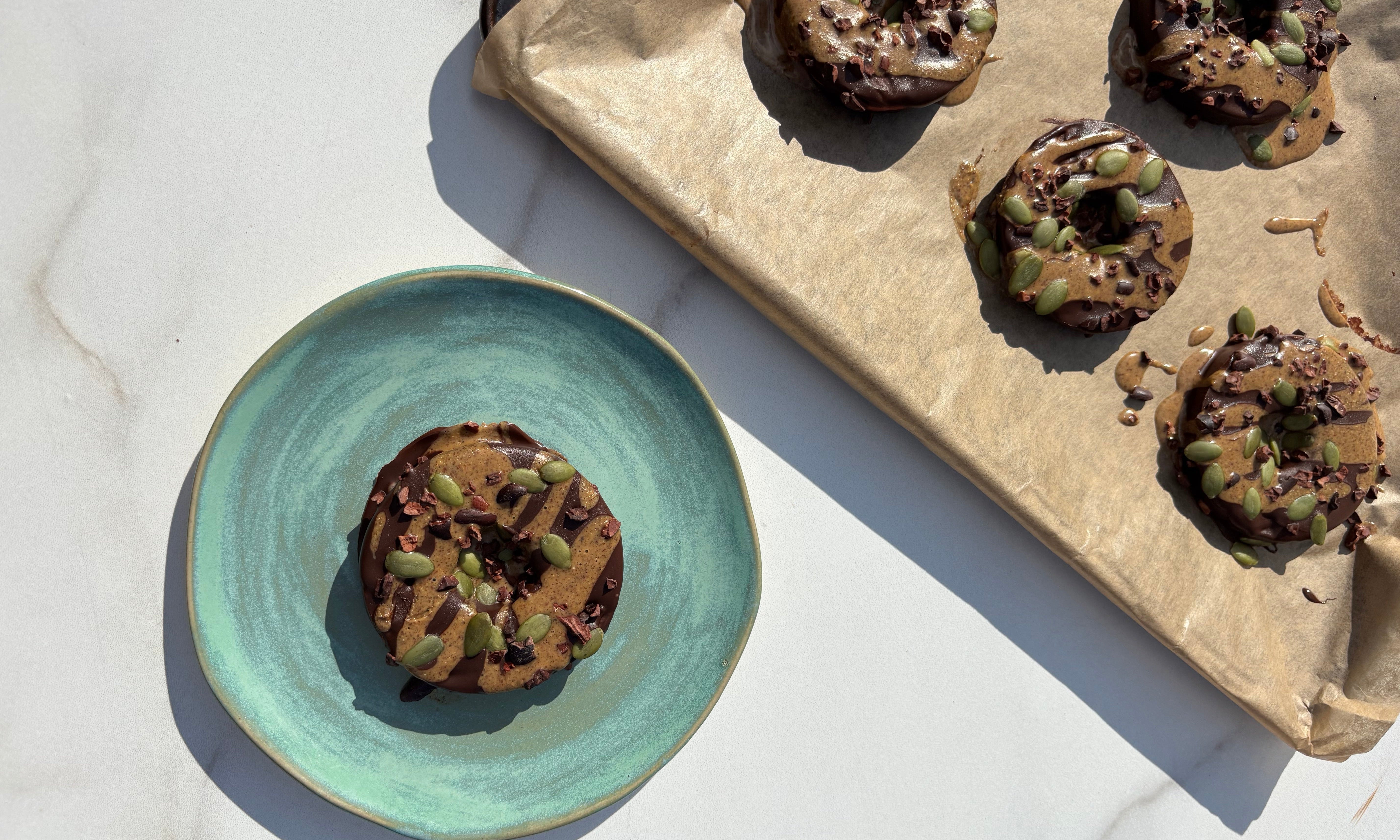 PCOS-Friendly Protein Apple Donuts