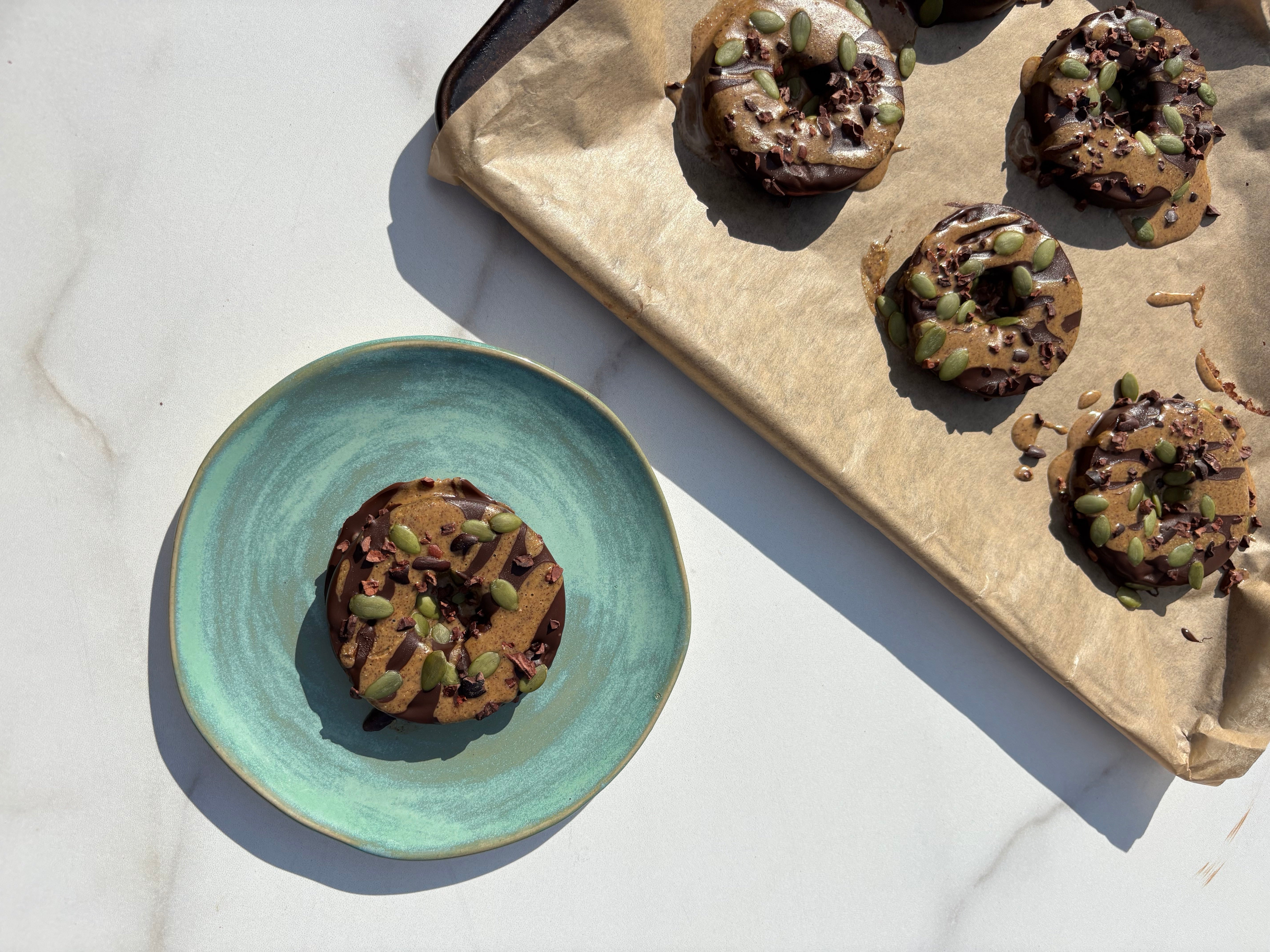 PCOS-Friendly Protein Apple Donuts