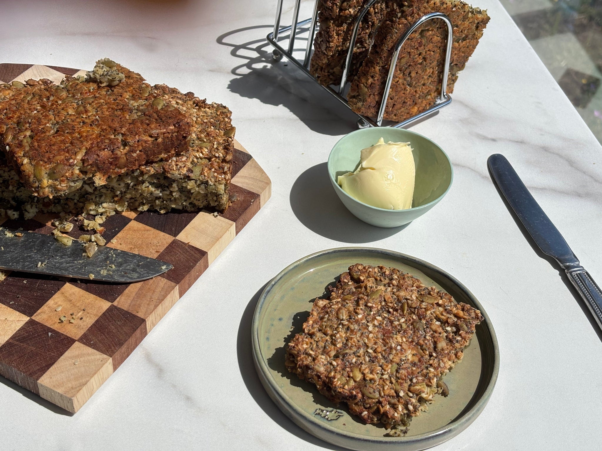 LØUCO Super Seed Protein Loaf: Gut-Friendly, High Fibre Bread Alternative