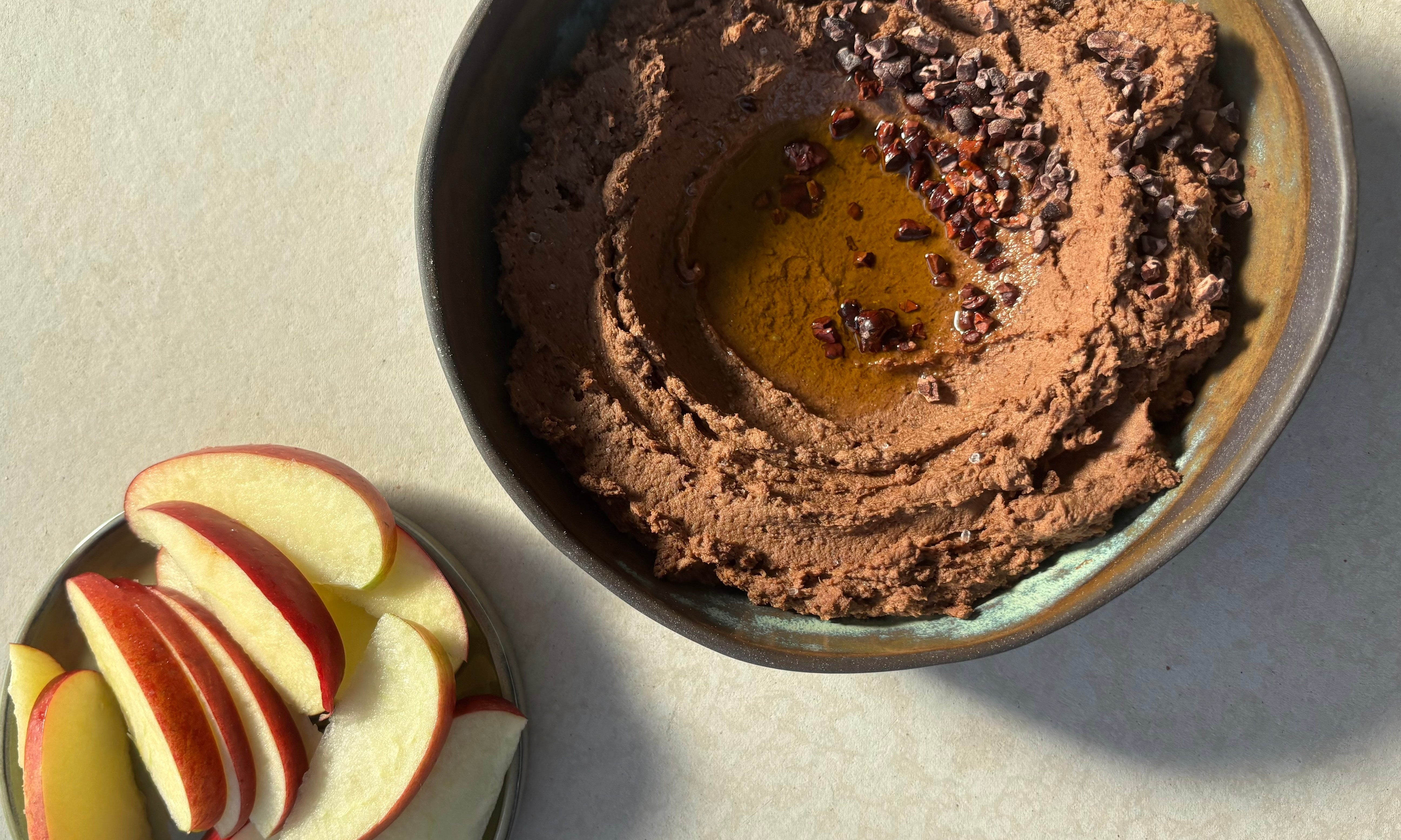 Chocolate Protein Hummus