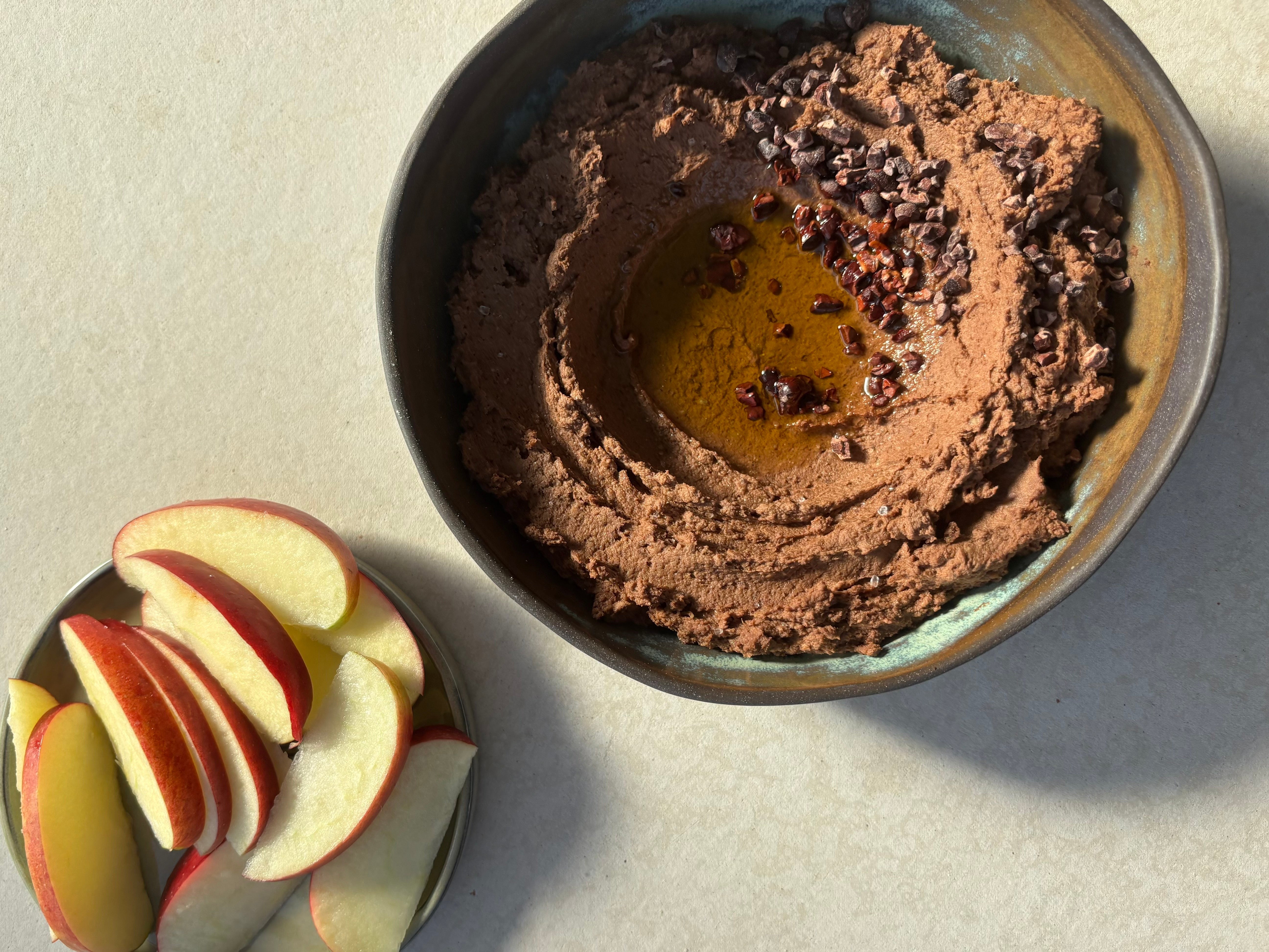Chocolate Protein Hummus