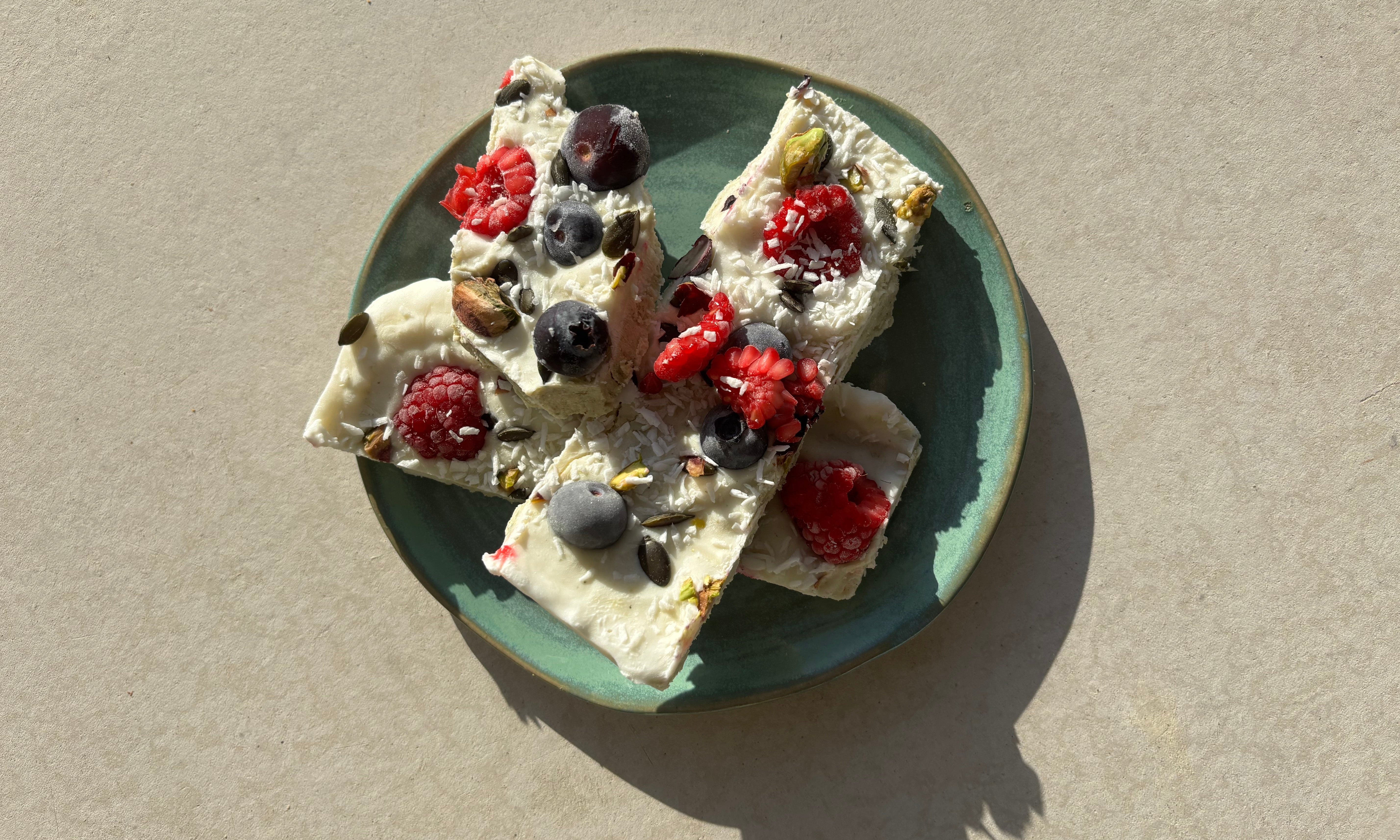 Protein Yogurt Berry Bark