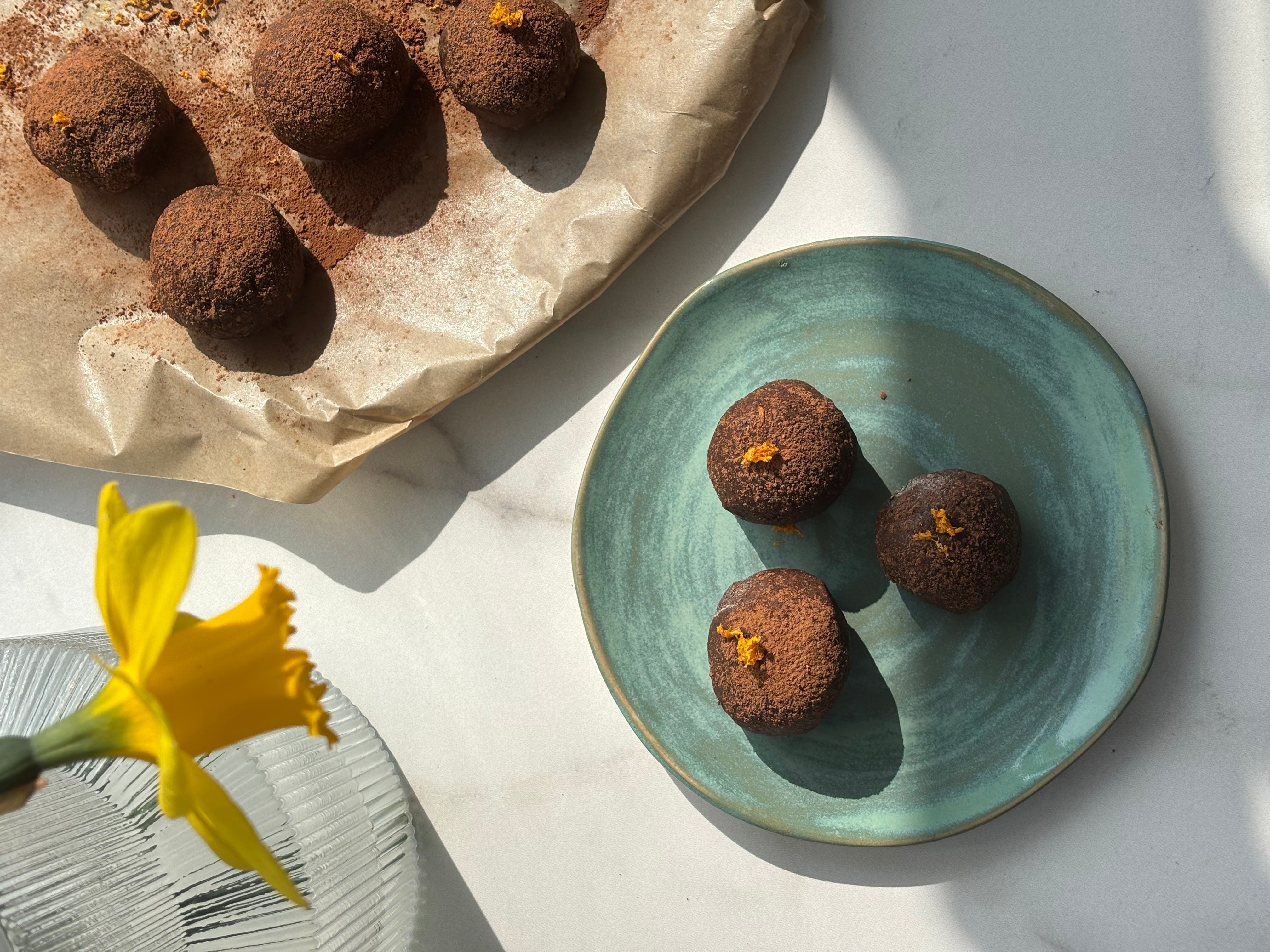 Chocolate Orange Protein Balls