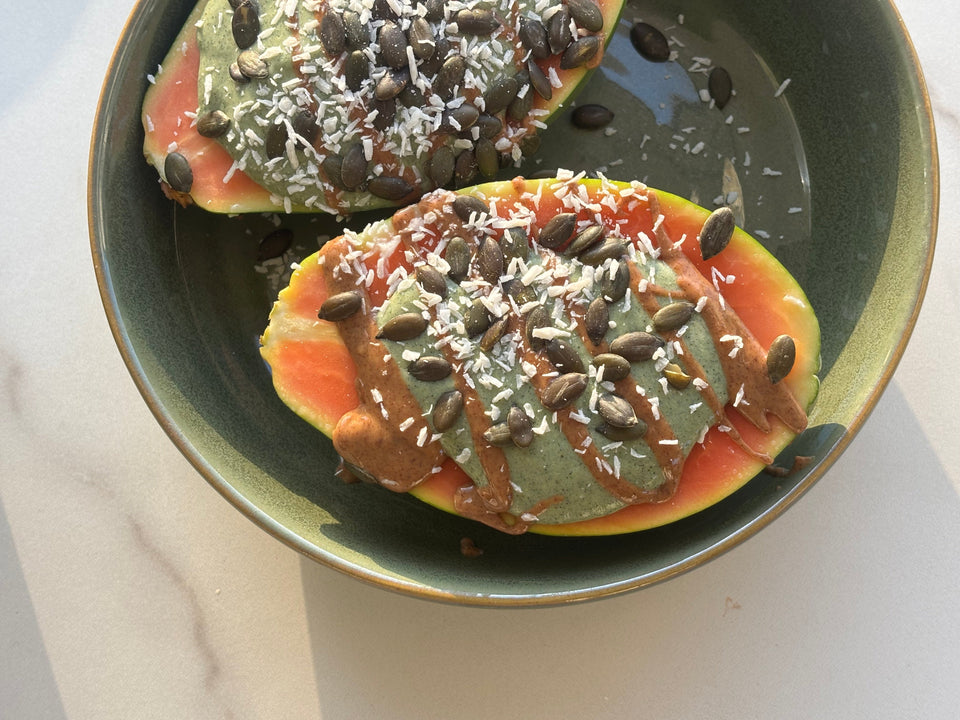 LØUCO Protein Papaya Smoothie Bowls: Vitamin C & Immune-Boosting Recipe
