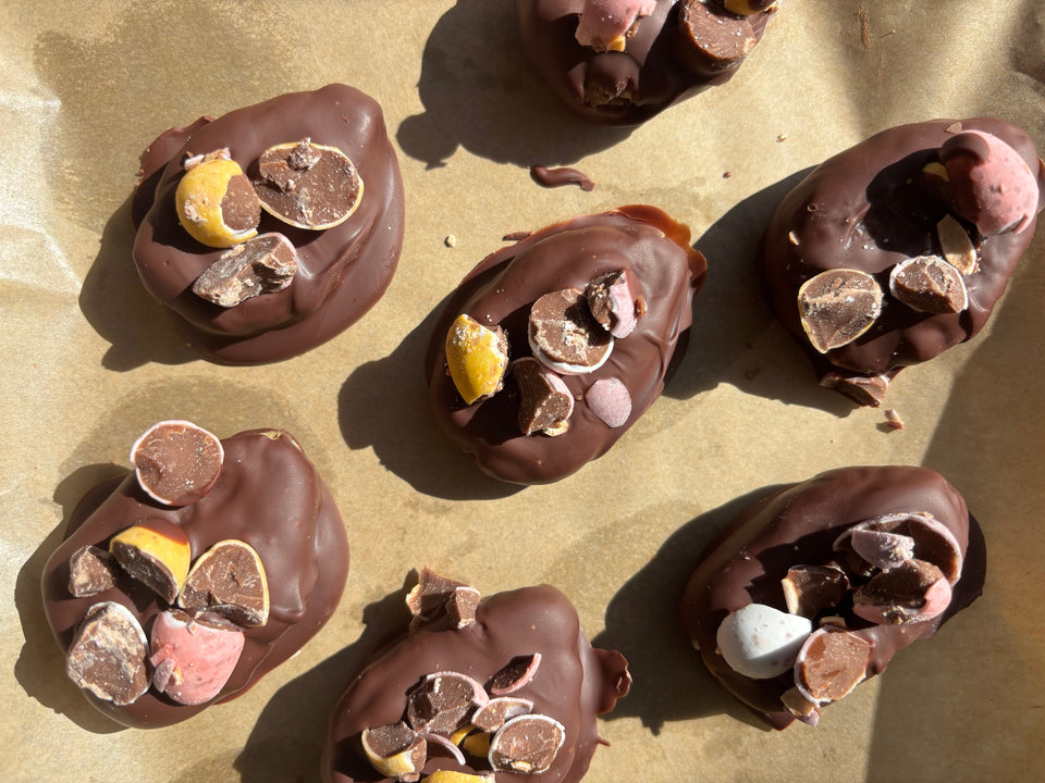 LØUCO Almond & Coconut Cookie Dough Eggs: High Protein No-Bake Treat