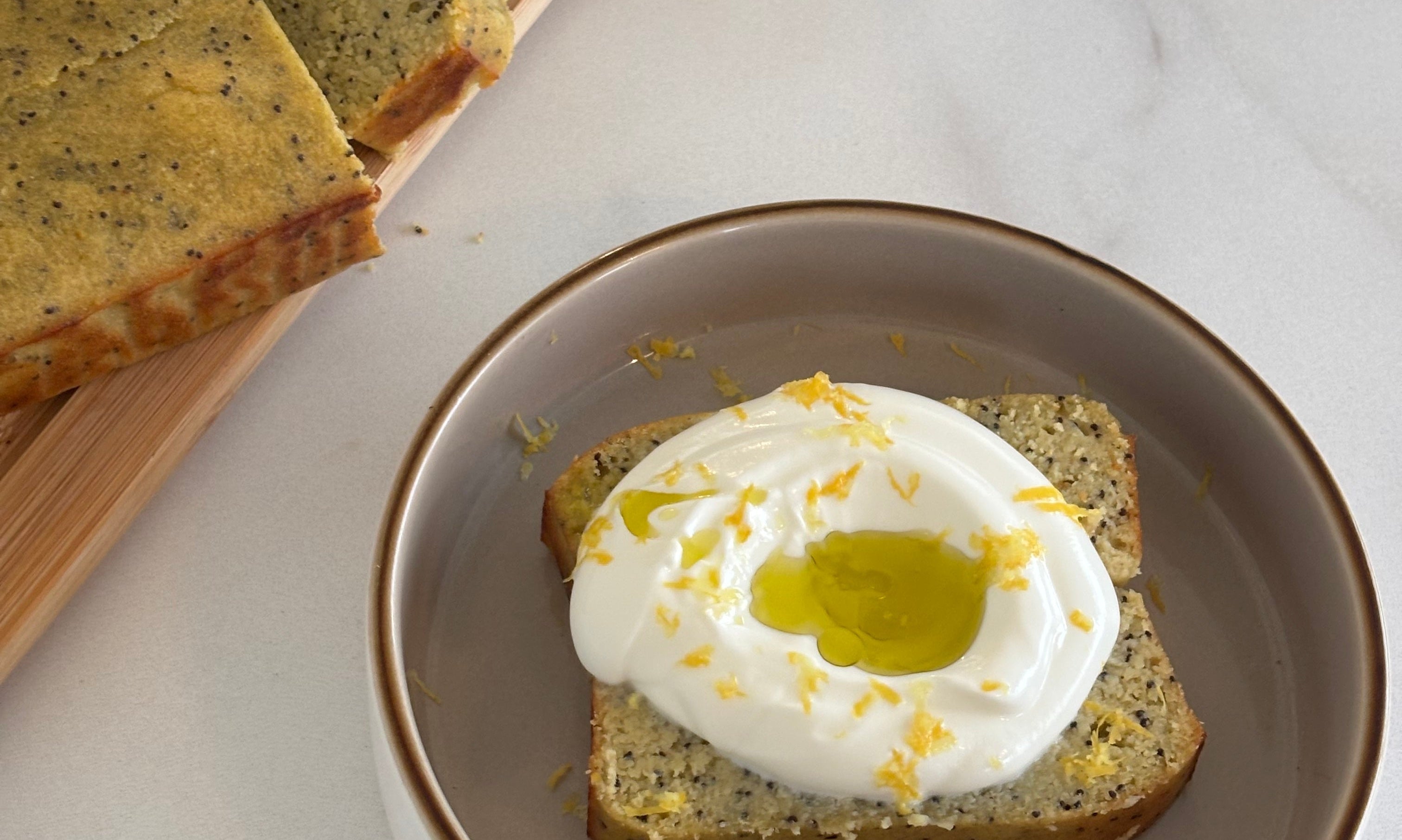 Lemon & Poppy Seed Protein Loaf