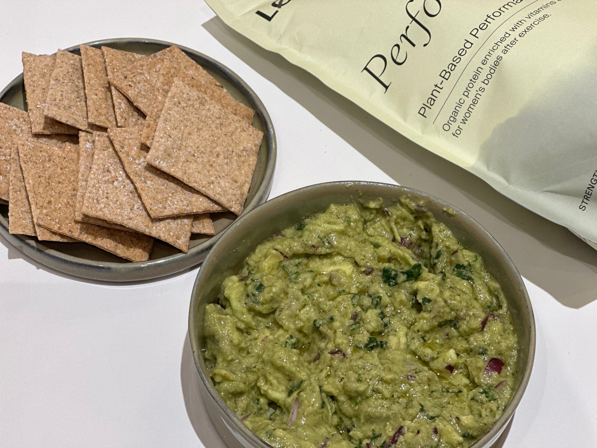 High-Protein Guacamole Recipe | Snack with LØUCO Perform