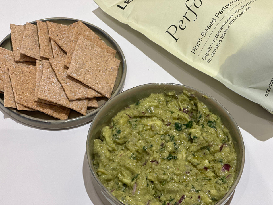 High-Protein Guacamole Recipe | Snack with LØUCO Perform