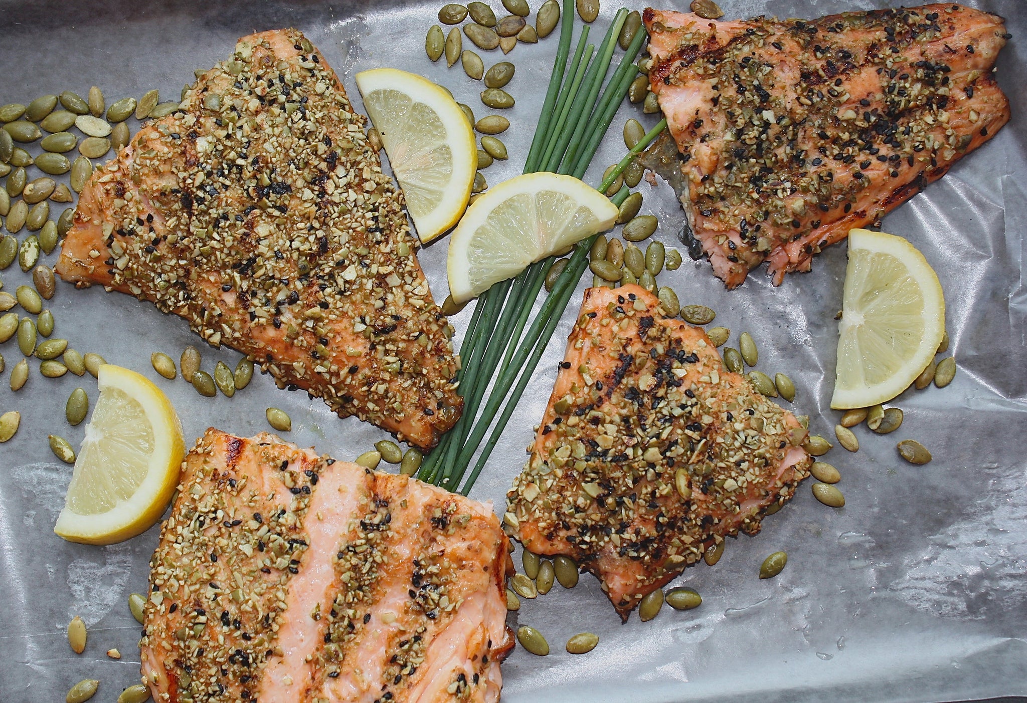 Protein-Crusted Salmon by The Sugar Doctor - 30g Clean Protein Meal