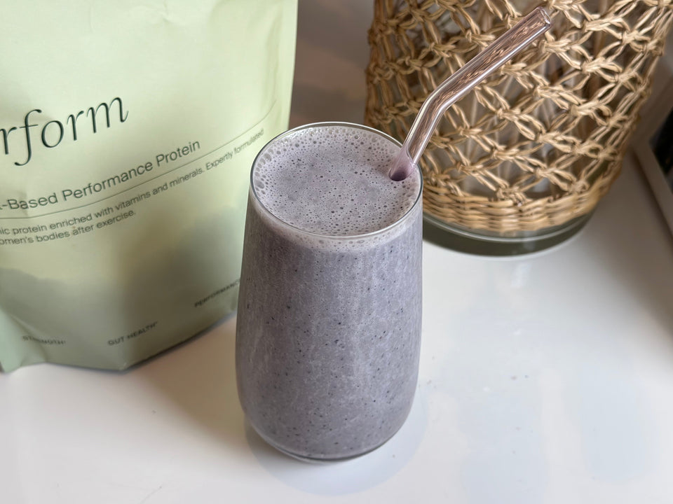 Blueberry Banana Protein Smoothie