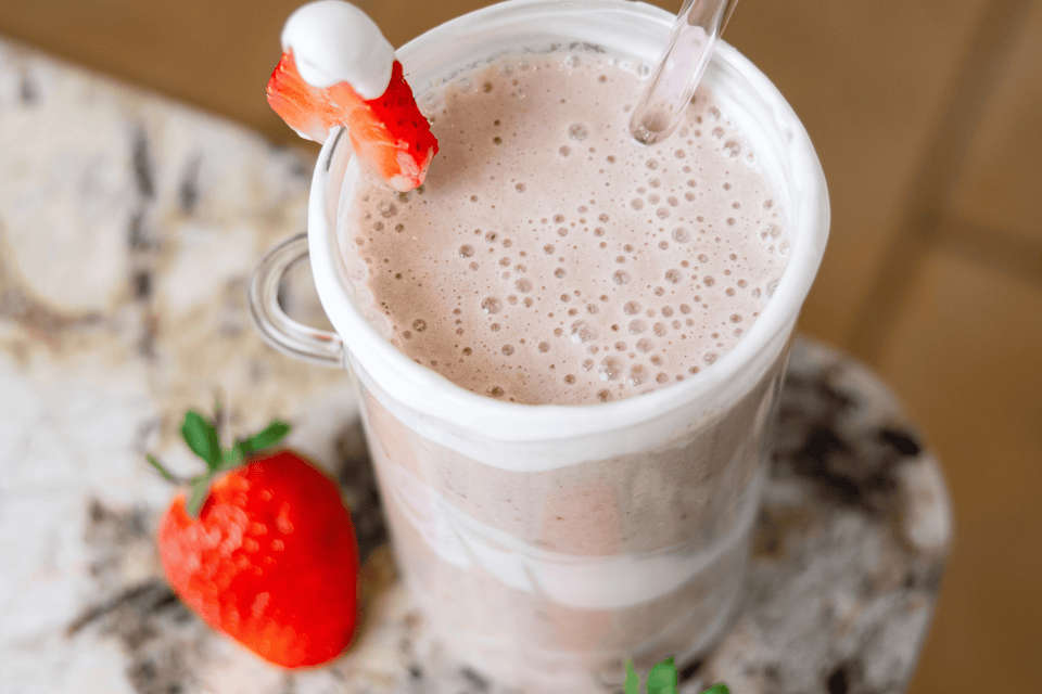 High-Protein Breakfast Spring Smoothie
