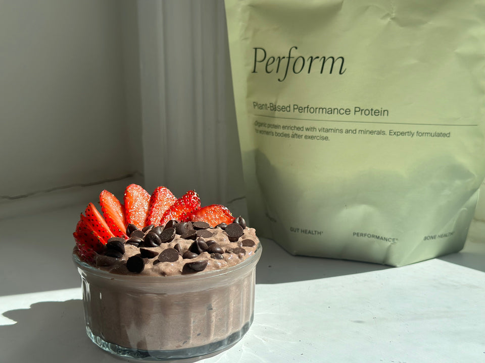 Chocolate Chia Protein Pudding