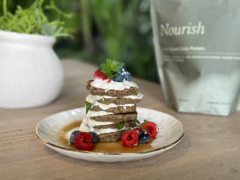 Founder Favourite Protein Pancakes | LØUCO Protein Breakfast Recipe